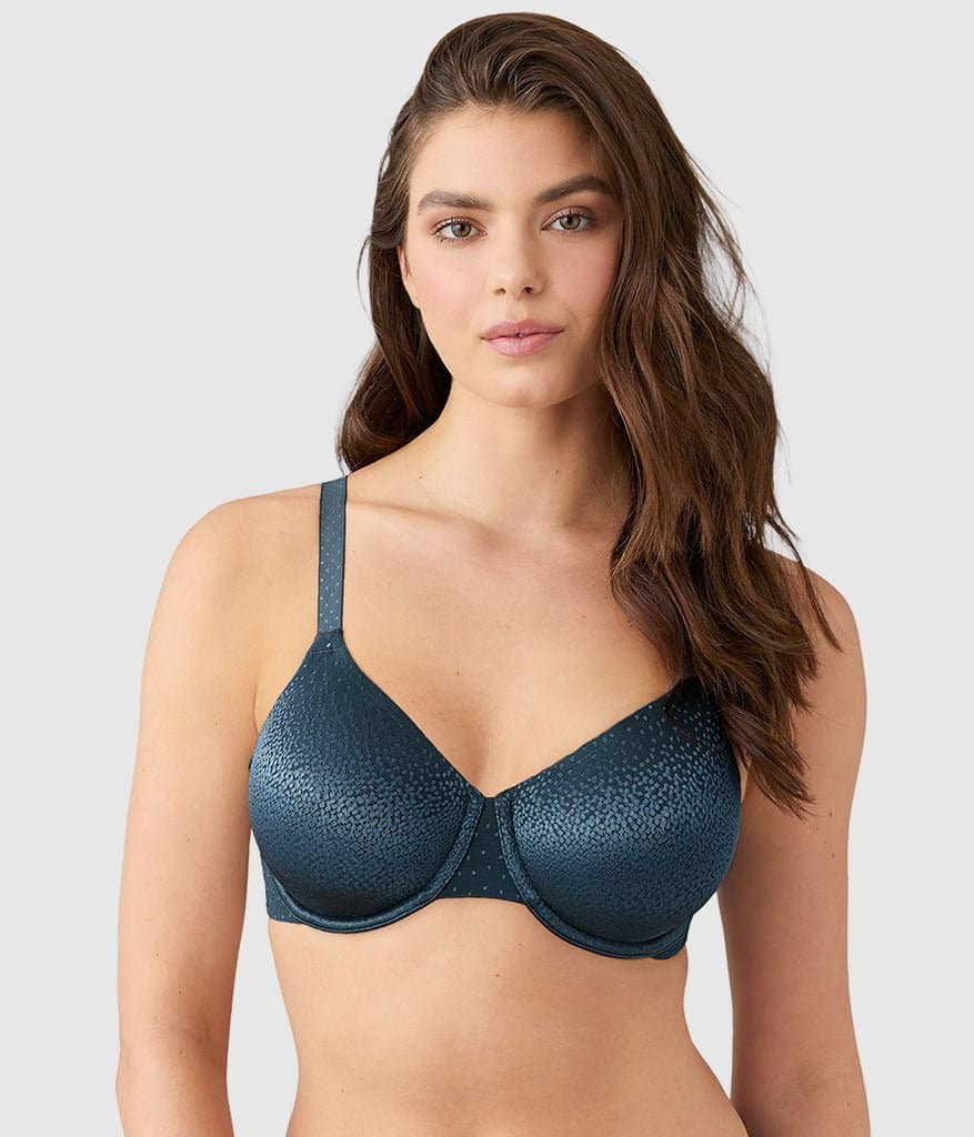 WACOAL BRASSIERE BACK APPEAL MINIMIZER COUL 010 DARK SLATE