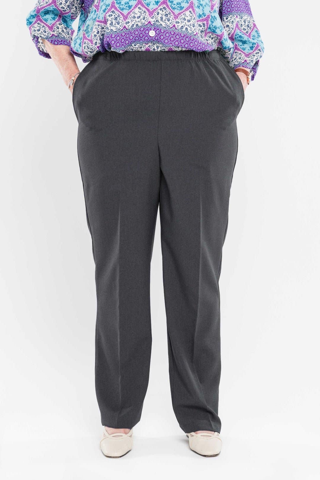 PANTALON ADAPTÉ FEMME OUV.COTÉ CHINÉ – Image 2