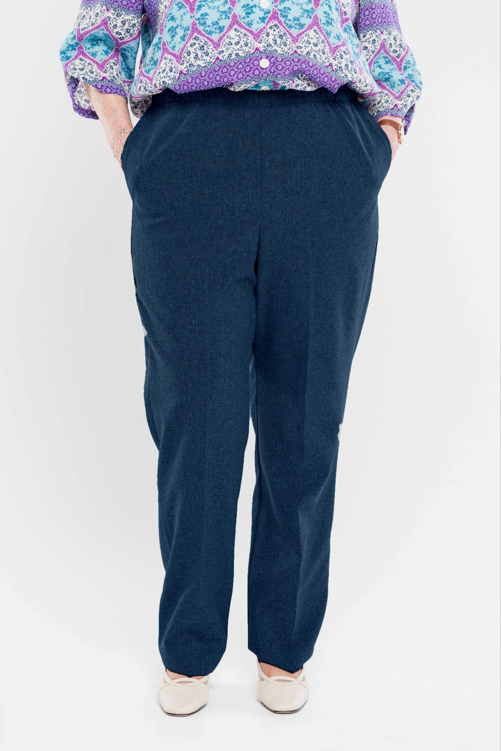 PANTALON ADAPTÉ FEMME OUV.COTÉ CHINÉ – Image 3