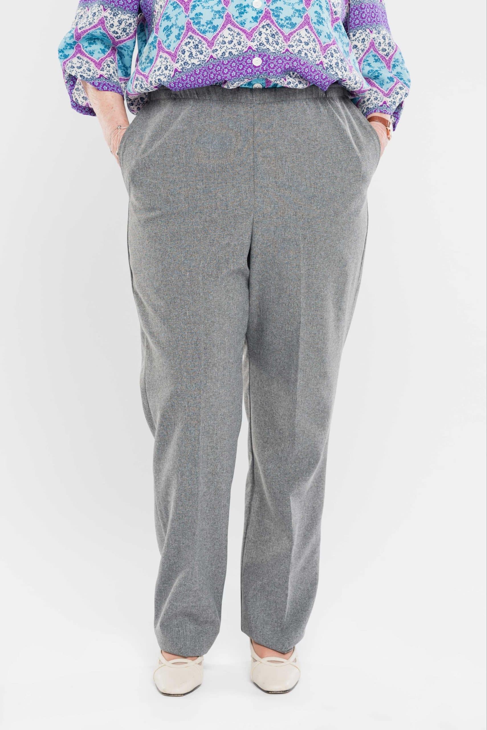 PANTALON ADAPTÉ FEMME OUV.COTÉ CHINÉ – Image 4