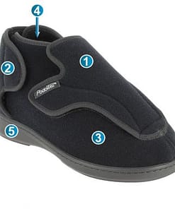 PODOWELL PANTOUFLE ALTITUDE NOIR 36-48
