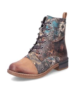 RIEKER BOTILLON FEMME EN CUIR SYNTHETIQUE DOUBLÉ COUL MULTI