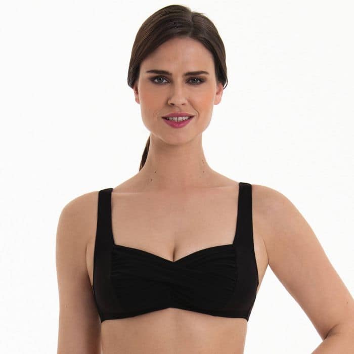 ANITA BEAUTIFUL BLACK HAUT BIKINI ELLE